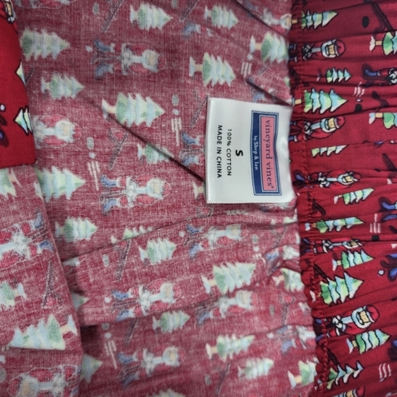 Vineyard Vines Men Small Boxer Santa Playing Golf Christmas New Cotton - Picture 3 of 7